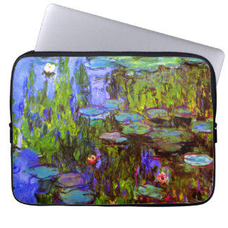 Water Lilies van Claude Monet Laptop Sleeve