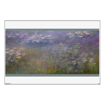 Water Lilies van Claude Monet Large
