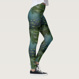 Water Lilies van Claude Monet Leggings