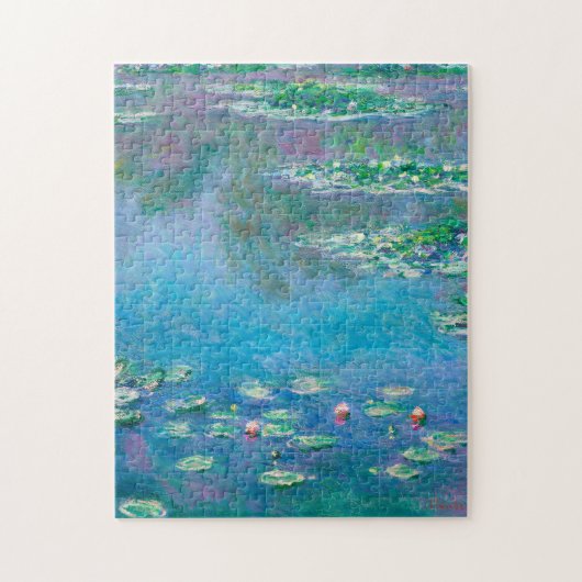 Water Lilies van Claude Monet Legpuzzel (Verticaal)