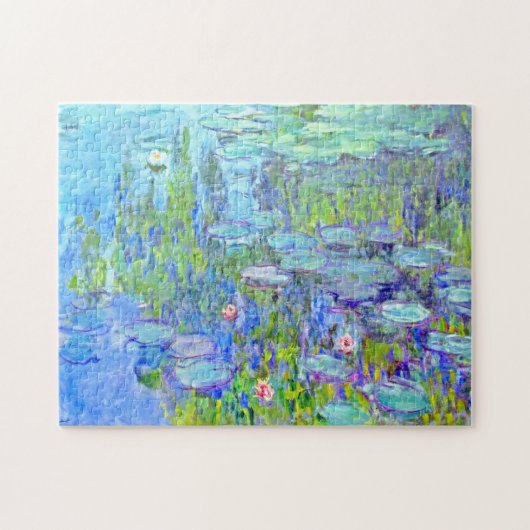 Water Lilies van Claude Monet Legpuzzel (Horizontaal)