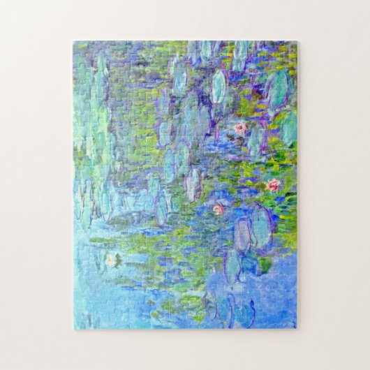 Water Lilies van Claude Monet Legpuzzel (Verticaal)