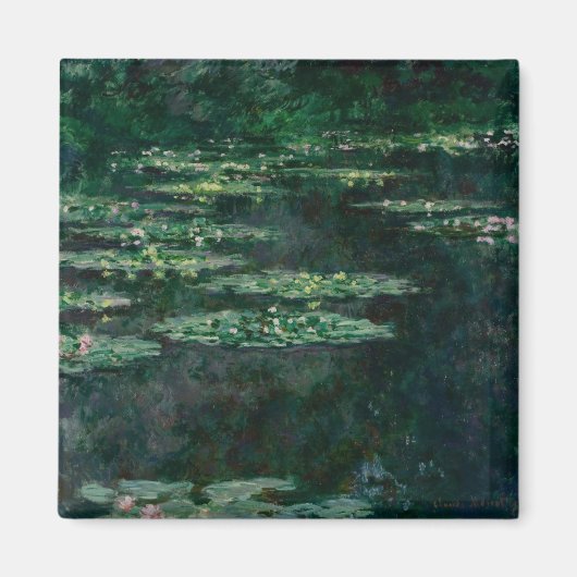 Water Lilies (van Claude Monet) Magneet (Voorkant)