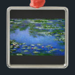 Water Lilies van Claude Monet Metalen Ornament<br><div class="desc">Water Lilies van Claude Monet. Over Claude MonetClaude Monet werd geboren op 14 november 1840 op de 5de verdieping van 45 rue Laffitte, in het 9de arrondissement Parijs. In juni 1861 deed Monet mee aan het Eerste Regiment van de Afrikaanse Lichte Cavalerie in Algerije voor een toezegging van zeven jaar,...</div>