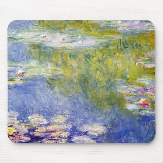 Water Lilies van Claude Monet Muismat (Voorkant)