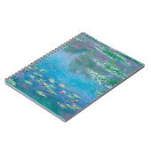 Water Lilies van Claude Monet Notitieboek (Linkerzijde)