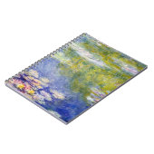 Water Lilies van Claude Monet Notitieboek (Linkerzijde)