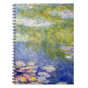 Water Lilies van Claude Monet Notitieboek