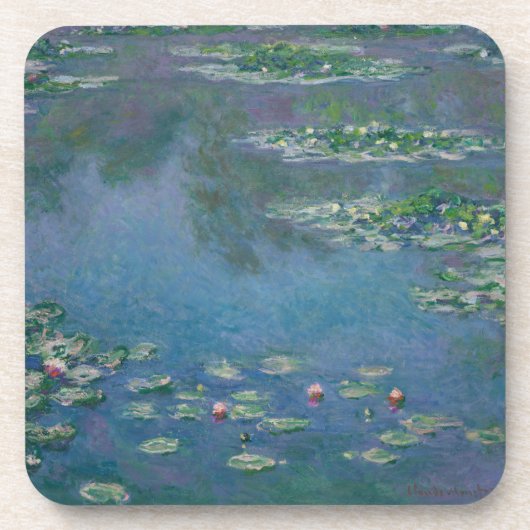 Water Lilies van Claude Monet Onderzetters (Voorkant)