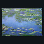 Water Lilies van Claude Monet Placemat<br><div class="desc">Water Lilies van Claude Monet. Over Claude MonetClaude Monet werd geboren op 14 november 1840 op de 5de verdieping van 45 rue Laffitte, in het 9de arrondissement Parijs. In juni 1861 deed Monet mee aan het Eerste Regiment van de Afrikaanse Lichte Cavalerie in Algerije voor een toezegging van zeven jaar,...</div>