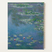 Water Lilies van Claude Monet Planner (Achterkant)