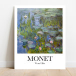 Water Lilies van Claude Monet Poster<br><div class="desc">Transformeer je ruimte met het boeiende "Water Lilies" poster van Claude Monet. Deze prent van museumkwaliteit toont het iconische meesterwerk van Monet, met levendige kleuren en delicate penseelstreken. Met zijn weelderige bloemenlandschap en lichtspel is dit impressionistische kunstwerk een must-have voor zowel kunstliefhebbers als natuur liefhebbers. Voeg een vleugje elegantie toe...</div>