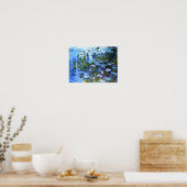Water Lilies van Claude Monet Poster (Keuken)