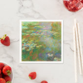Water Lilies van Claude Monet Servet (Insitu)