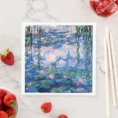 Water Lilies van Claude Monet Servet (Insitu)