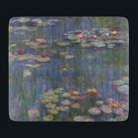 Water Lilies van Claude Monet Snijplank<br><div class="desc">Claude Monet - Water Lilies. Mooie schilderkunst in prachtige kleuren door Claude Monet. Afgedrukte geschenken van hoge kwaliteit,  prints,  telefoongevallen en vele andere grote geschenken.</div>