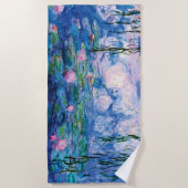 Water Lilies van Claude Monet Strandlaken (Voorkant)