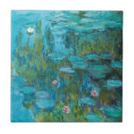 Water Lilies van Claude Monet Tegeltje<br><div class="desc">Water Lilies van Claude Monet.</div>