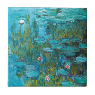 Water Lilies van Claude Monet Tegeltje