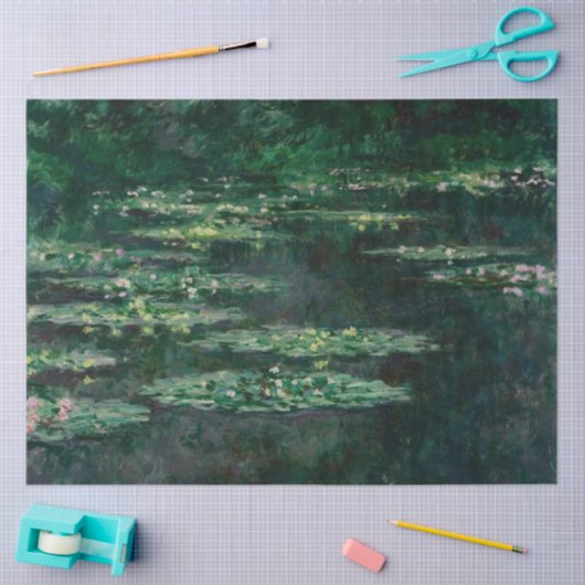 Water Lilies (van Claude Monet) Tissuepapier (Craft)
