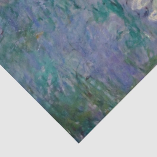 Water Lilies van Claude Monet Tissuepapier (Detail)