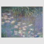 Water Lilies van Claude Monet Tissuepapier (Voorkant)