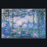 Water Lilies van Claude Monet Tissuepapier<br><div class="desc">Water Lilies van Claude Monet. Ga naar mijn winkel voor een interessanter design en meer kleurenkeuze. => zazzle.com/iwheels*</div>