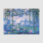 Water Lilies van Claude Monet Tissuepapier<br><div class="desc">Water Lilies van Claude Monet. Ga naar mijn winkel voor een interessanter design en meer kleurenkeuze. => zazzle.com/iwheels*</div>