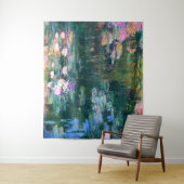 Water Lilies van Claude Monet Wandkleed (In situ)