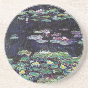 Water Lilies van Claude Monet Zandsteen Onderzetter