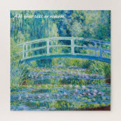 "Water Lilies" van de impressionist Claude Monet, Legpuzzel (Verticaal)