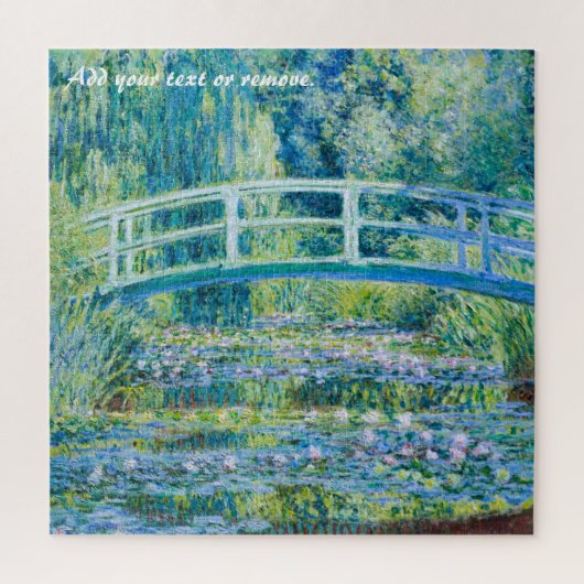 "Water Lilies" van de impressionist Claude Monet, Legpuzzel (Verticaal)
