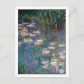 Water Lilies van Monet Briefkaart (Voorkant)