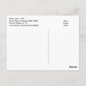 Water Lilies van Monet Briefkaart (Achterkant)