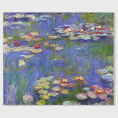 Water Lilies van Monet Cadeaupapier (Vlak)