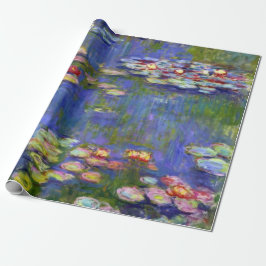 Water Lilies van Monet Cadeaupapier