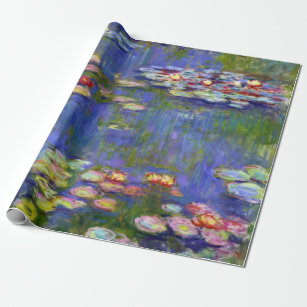 Water Lilies van Monet Cadeaupapier