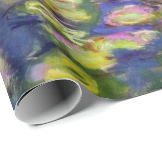 Water Lilies van Monet Cadeaupapier (Rol Hoek)