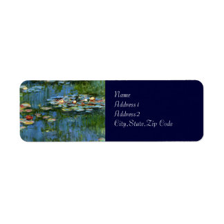 Water Lilies van Monet Etiket