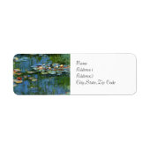 Water Lilies van Monet Etiket (Voorkant)