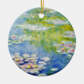 Water Lilies van Monet Keramisch Ornament (Voorkant)