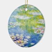 Water Lilies van Monet Keramisch Ornament (Links)