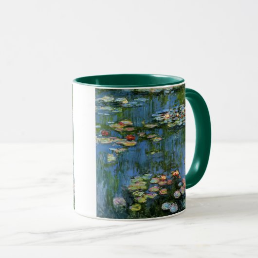 Water Lilies van Monet Mok (Voorkant rechts)