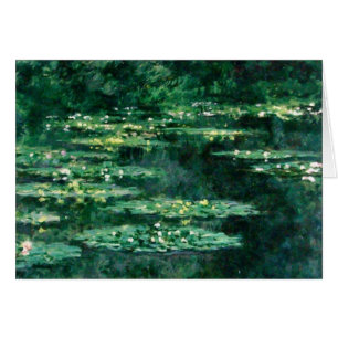 WATER LILIES VIJVER door Claude Monet