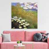 Water-Lillies, 1914-17 Canvas Afdruk (Insitu (Woonkamer))