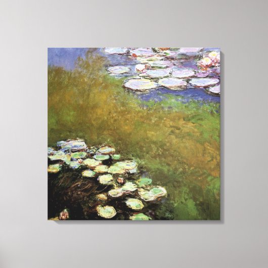 Water-Lillies, 1914-17 Canvas Afdruk (Voorkant)