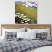 Water-Lillies, 1914-17 Canvas Afdruk (Insitu (Slaapkamer))