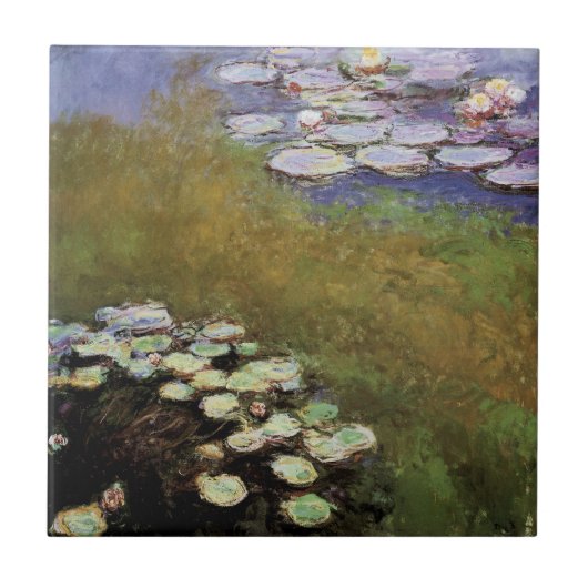 Water-Lillies: 1914-17 van Monet Tegeltje (Voorkant)
