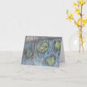 Water Lillies Kaart (Gele Bloem)