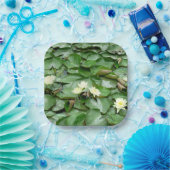 Water Lillies Papieren Bordje (Feest)